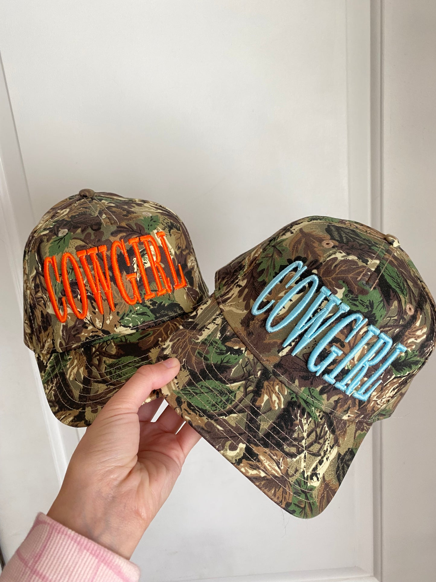 Cowgirl Camo Trucker Hat