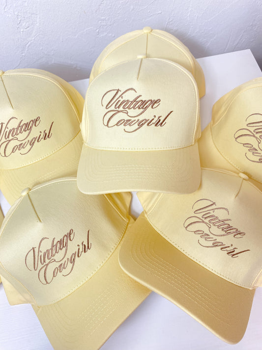 Vintage Cowgirl Hat